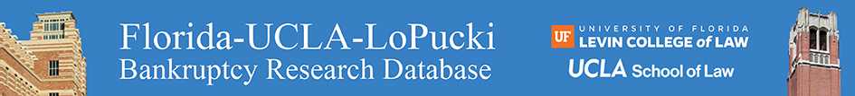 Florida-UCLA-LoPucki Bankruptcy Research Database